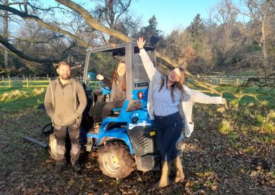 Care farm wins £4,500 funding to bring more woodland to North London